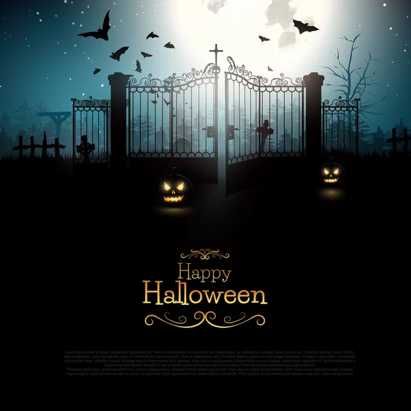 Fondo de Halloween — Vector de stock