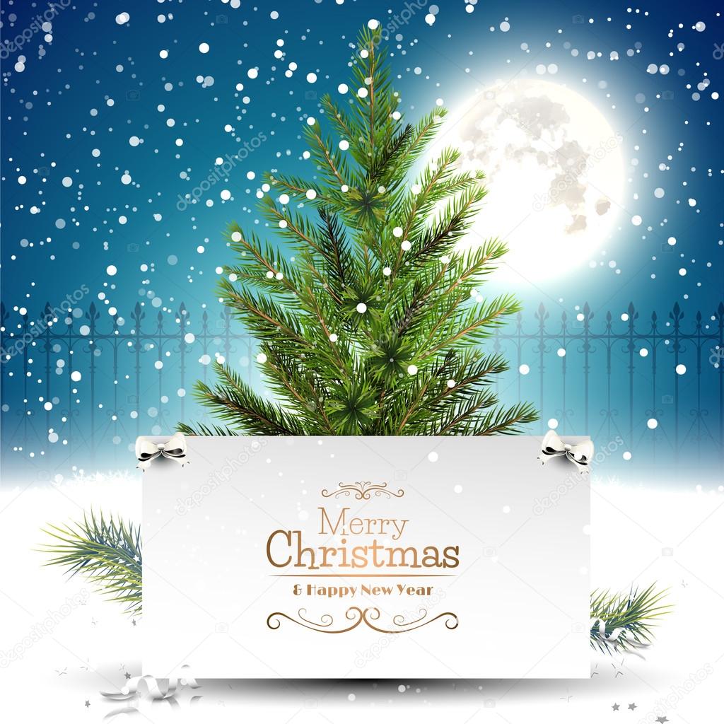 Christmas greeting card