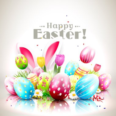 Paskalya tebrik kartı