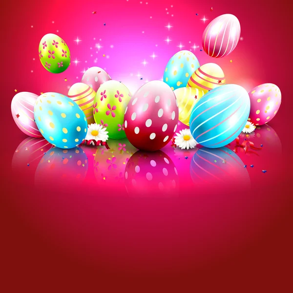 Easter greeting card — Stock Vector