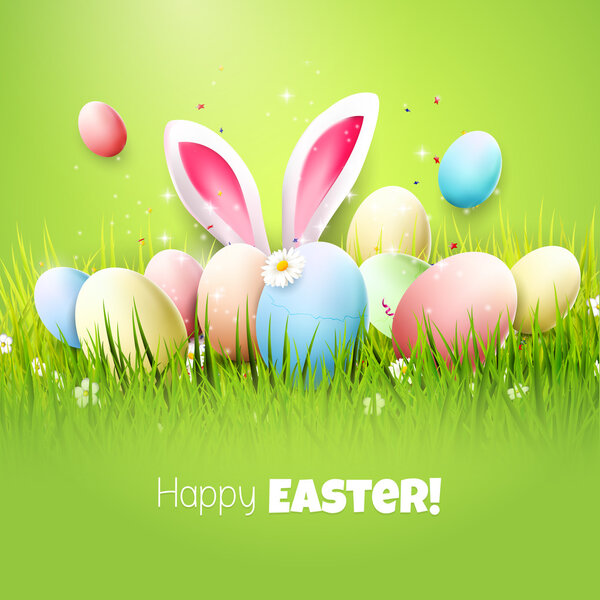Easter greeting card