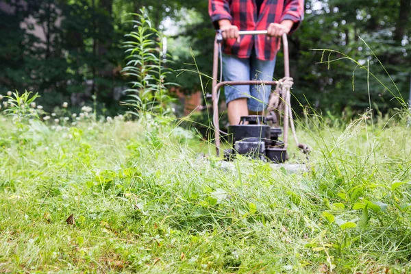 The weed mower — Stock Photo, Image