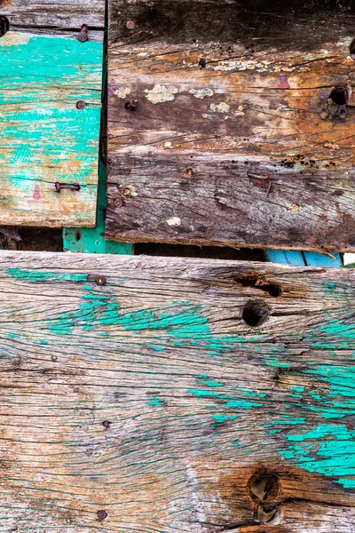 Old rusty color hardwood planks — Stock Photo, Image