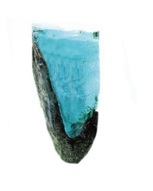 Akuamarin mücevher Jeod jeolojik kristalleri 