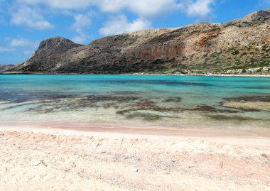 meditrannean deniz Girit Adası Yunanistan kıyı şeridi manzara
