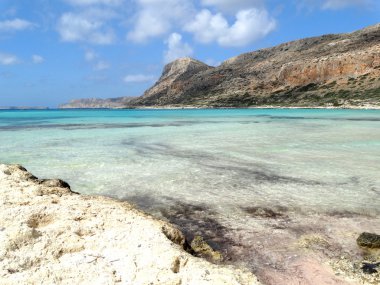 meditrannean deniz Girit Adası Yunanistan kıyı şeridi manzara
