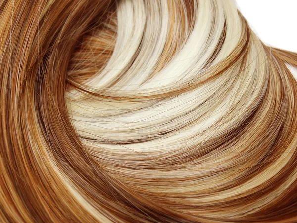 Evidenziare capelli bellezza texture sfondo — Foto Stock