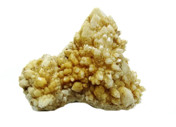 Чіткі гірські кристалічні геодезичні кристали — стокове фото