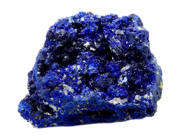 Azurit semigem jeolojik mineral kristal