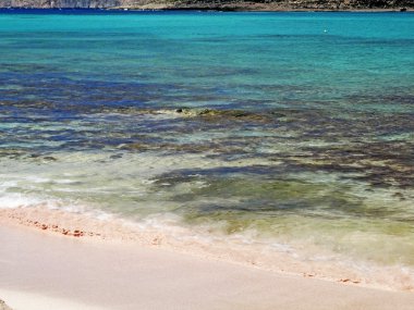 meditrannean deniz Girit Adası Yunanistan kıyı şeridi manzara