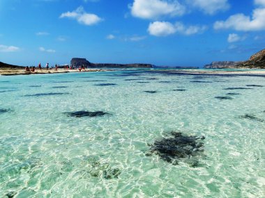 meditrannean deniz Girit Adası Yunanistan kıyı şeridi manzara