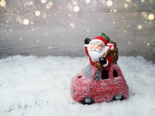 Weihnachten lustig auto Stockfotos, lizenzfreie Weihnachten lustig