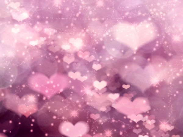 Hearts Love Valentine Day Shiny Background Royalty Free Stock Photos