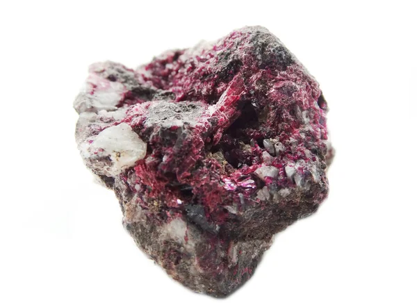 Erythrite geode 地质晶体 — 图库照片