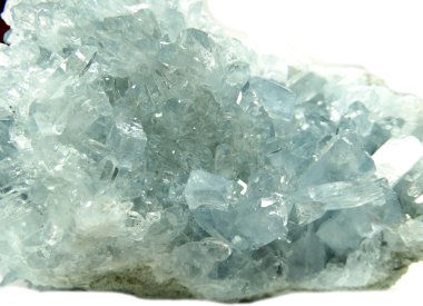 celestite Jeod jeolojik kristalleri 