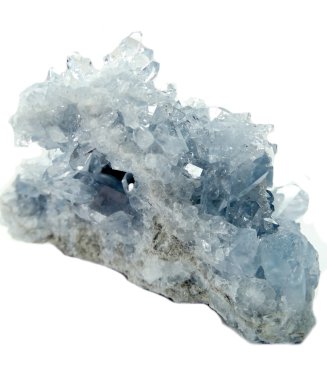 celestite Jeod jeolojik kristalleri 