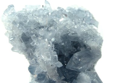 celestite Jeod jeolojik kristalleri 