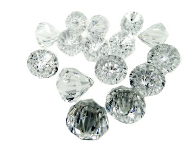 Elmas mücevher kristaller taşlar