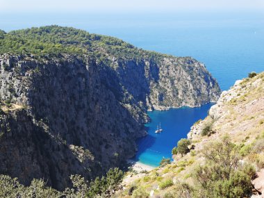 Kelebek Vadisi derin gorge fethiye Türkiye