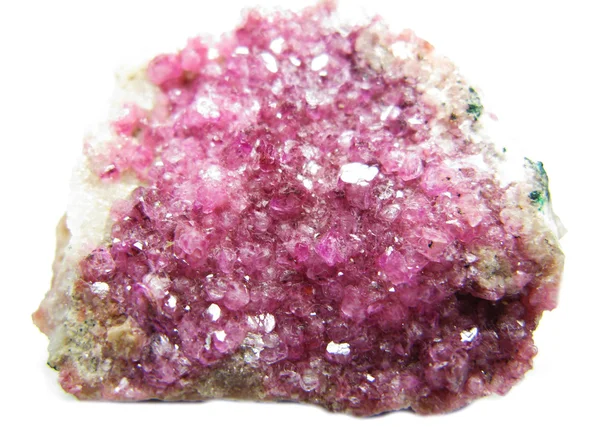 Ametyst geode geologické krystaly — Stock fotografie