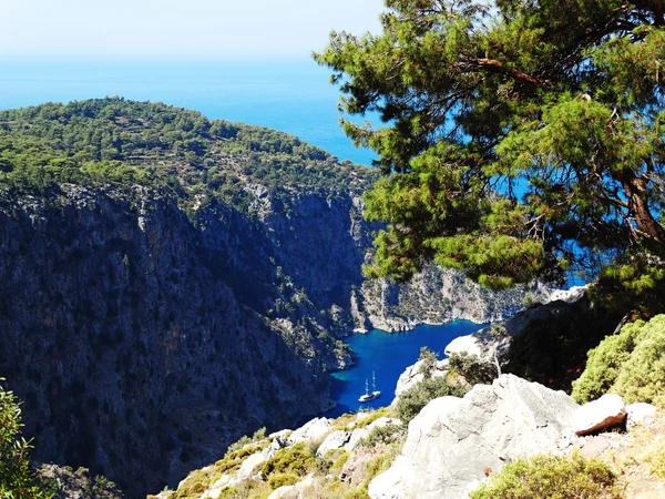 Kelebek Vadisi derin gorge fethiye Türkiye