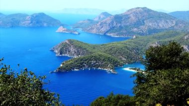 Ölüdeniz Akdeniz Türkiye'nin kıyı şeridi manzara