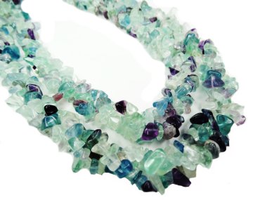 florit değerli taş boncuk kolye takı