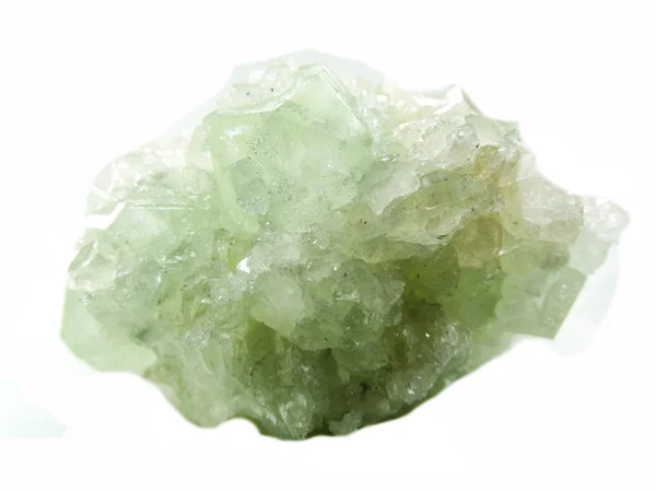 Apophyllite geode geological crystals — Stock Photo, Image