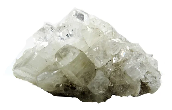 Apophyllite geode geologiska kristaller — Stockfoto