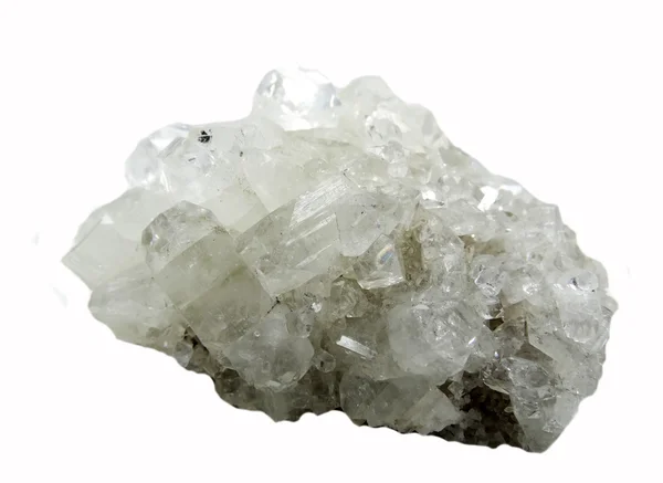 Apophyllite Jeod jeolojik kristalleri — Stok fotoğraf
