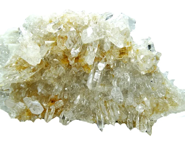 Hegyikristály geodéziai geológiai kvarckristályok — Stock Fotó