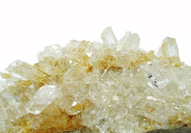 Rock kristal kuvars Jeod jeolojik kristalleri 