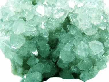 apophyllite Jeod jeolojik kristalleri 