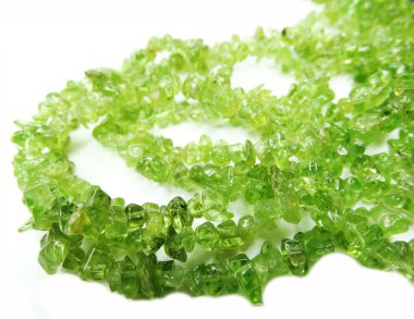 Zebercet değerli taş boncuk kolye takı