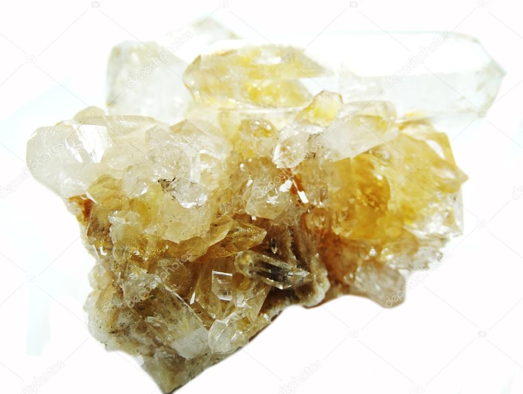 citrine geode geological crystals 