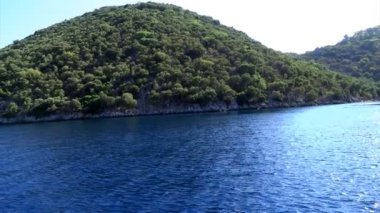 Akdeniz Türkiye'nin kıyı şeridi manzara Panoraması