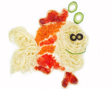 yaratıcı sebze yemekleri yemek balık formu