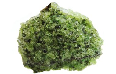 Peridote Jeod jeolojik kristalleri