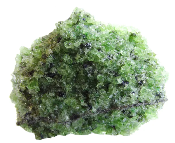 Cristalli geologici peridoti — Foto Stock