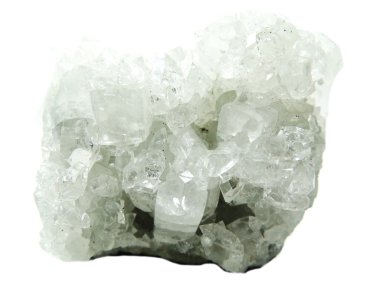 apophyllite Jeod jeolojik kristalleri 