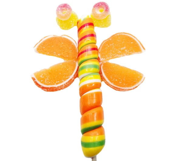 Mermelada creativa gelatina de frutas comida dulce forma de mosca de dragón Imagen De Stock