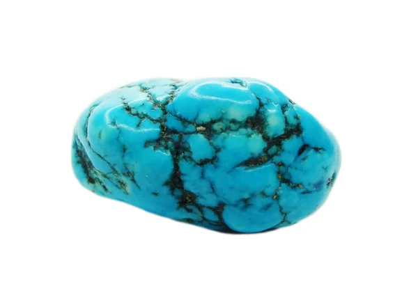 Turquoise geological mineral blue semigem — Stock Photo, Image