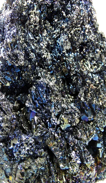 Cristal geológico mineral semiprecioso calcopirita — Fotografia de Stock