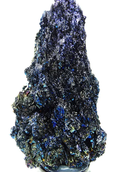 Cristal géologique minéral semi-précieux chalcopyrite — Photo