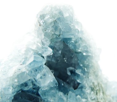 celestite Jeod jeolojik kristalleri