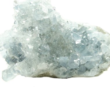 celestite Jeod jeolojik kristalleri