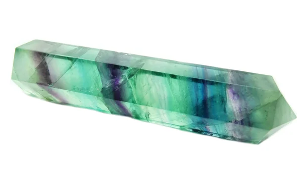 Cristal géologique minéral semi-précieux fluorite — Photo