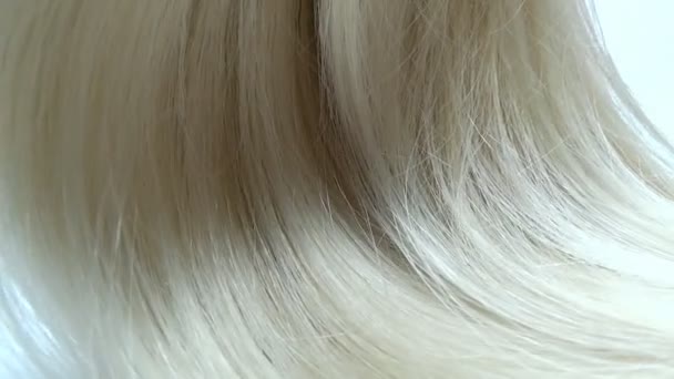 Destaque textura de cabelo fundo — Vídeo de Stock