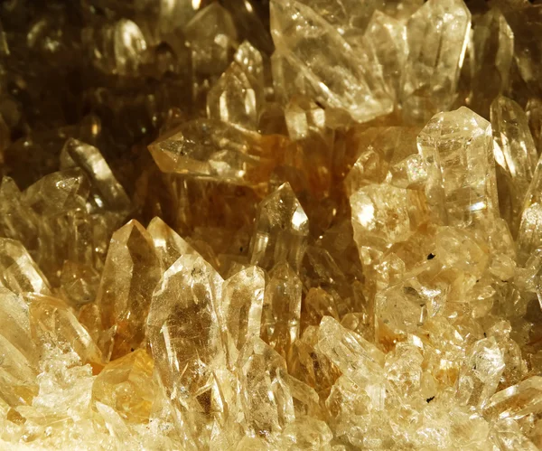 Hegyikristály geodéziai geológiai kristály tiszta — Stock Fotó