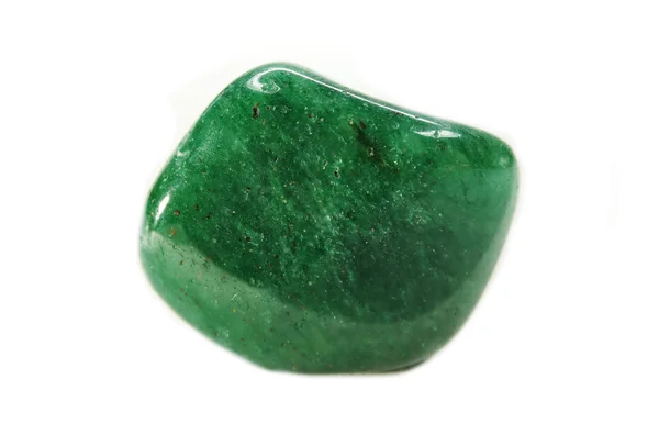 Avanturine zielony kryształ geologiczne — Zdjęcie stockowe